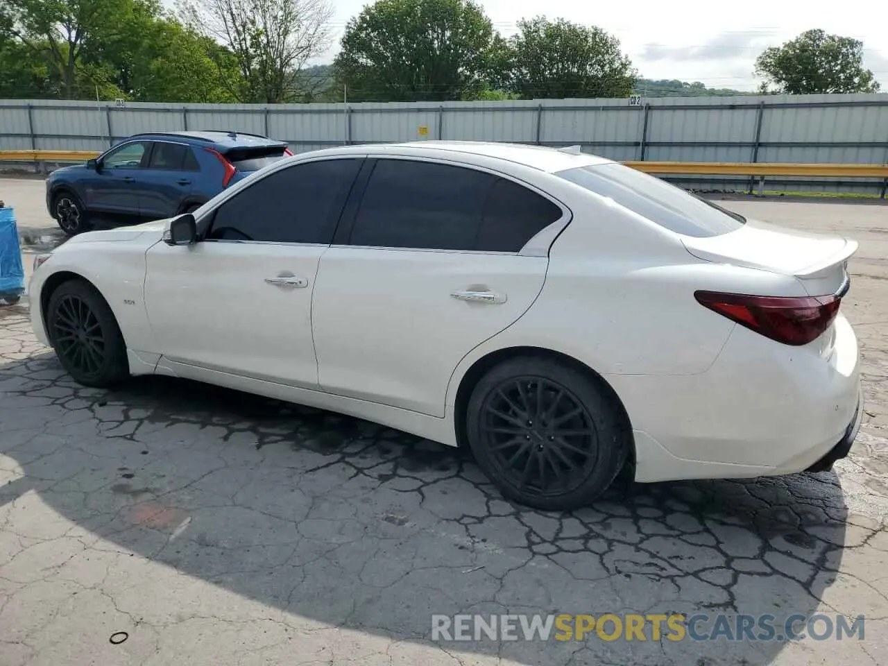 2 Photograph of a damaged car JN1EV7AP2LM206562 INFINITI Q50 2020