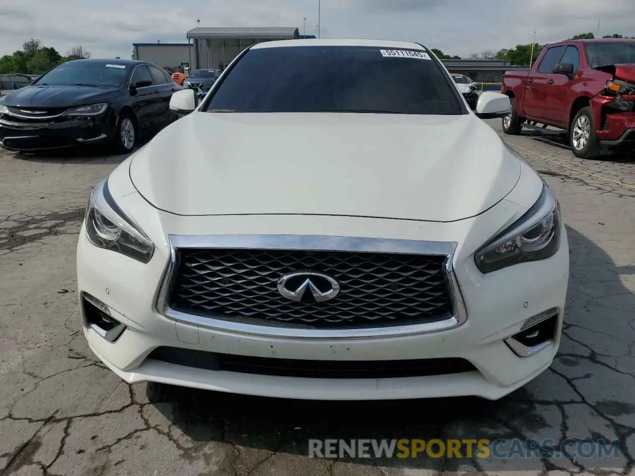 5 Photograph of a damaged car JN1EV7AP2LM206562 INFINITI Q50 2020
