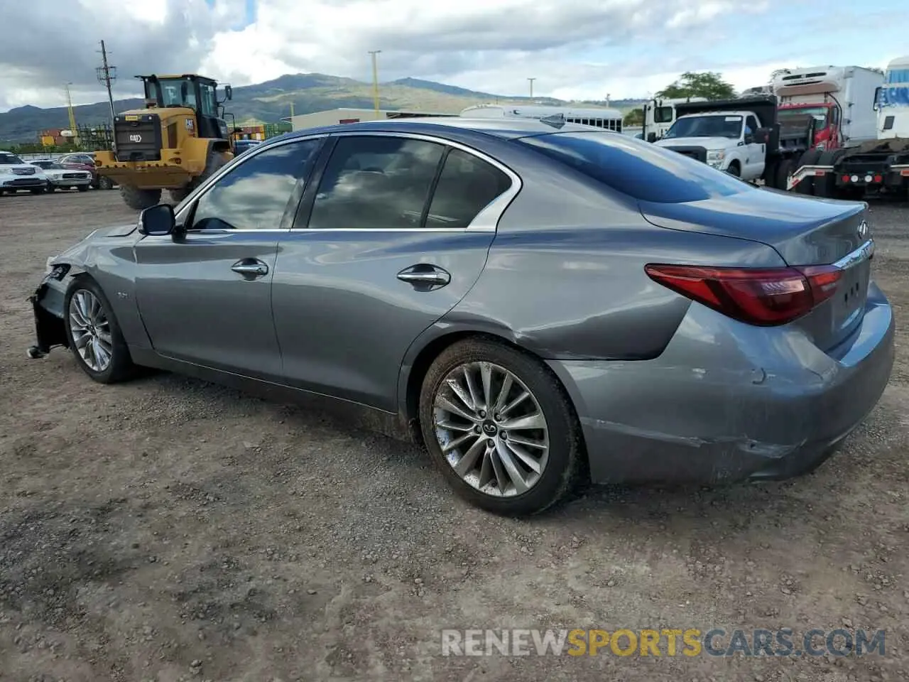 2 Photograph of a damaged car JN1EV7AP2LM207128 INFINITI Q50 2020