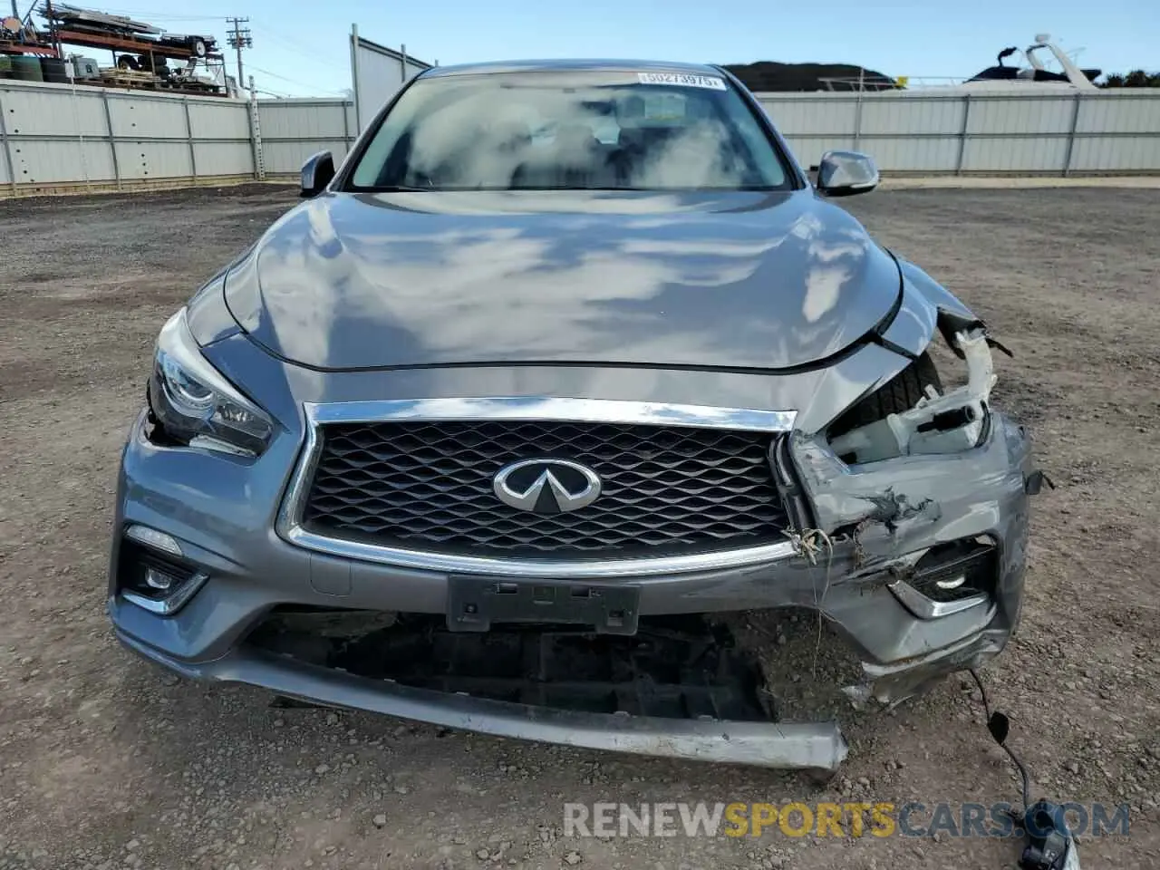 5 Photograph of a damaged car JN1EV7AP2LM207128 INFINITI Q50 2020