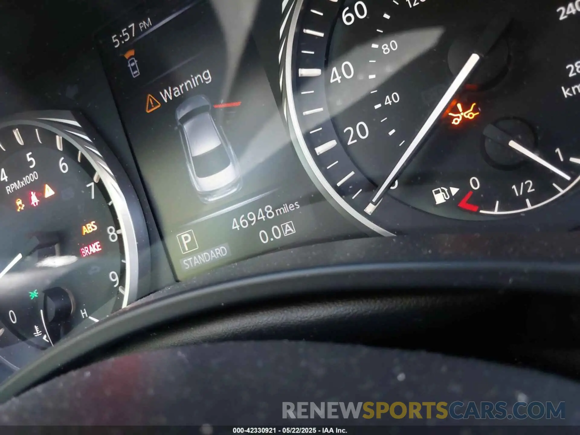 15 Photograph of a damaged car JN1EV7AP3LM201953 INFINITI Q50 2020