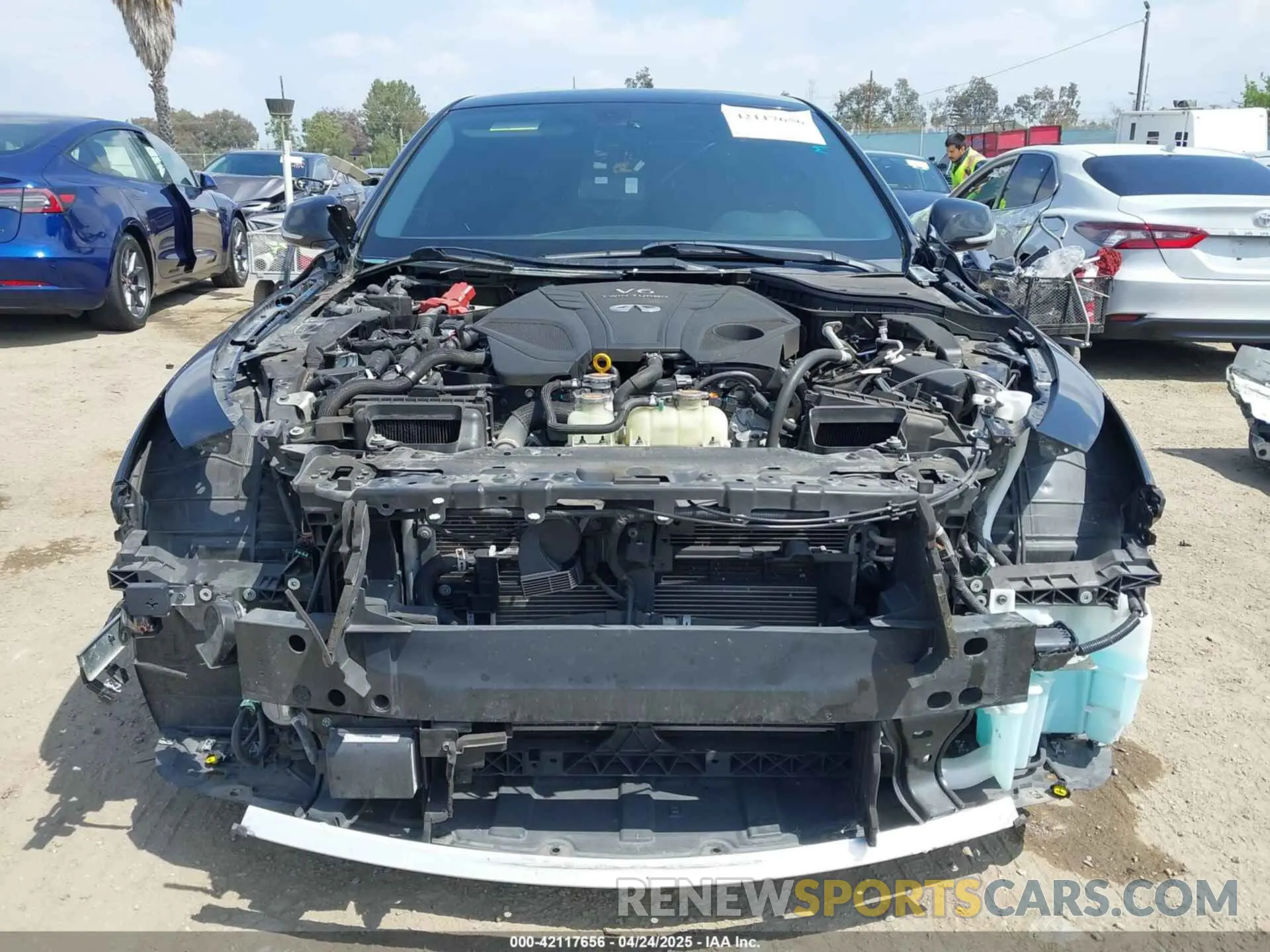 11 Photograph of a damaged car JN1EV7AP3LM203377 INFINITI Q50 2020