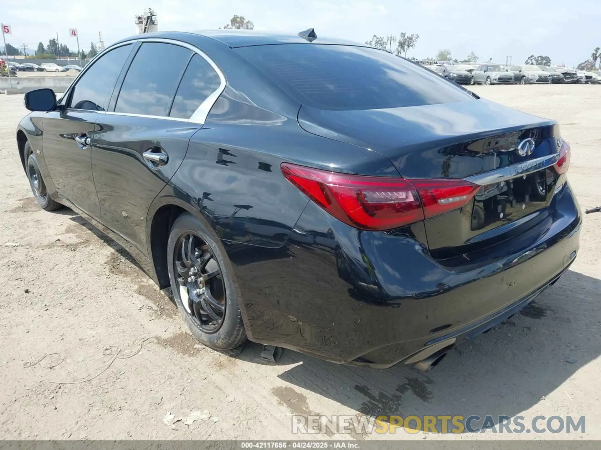 3 Photograph of a damaged car JN1EV7AP3LM203377 INFINITI Q50 2020