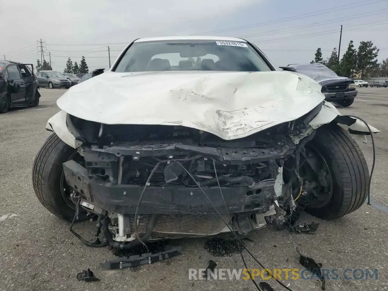 5 Photograph of a damaged car JN1EV7AP3LM207414 INFINITI Q50 2020