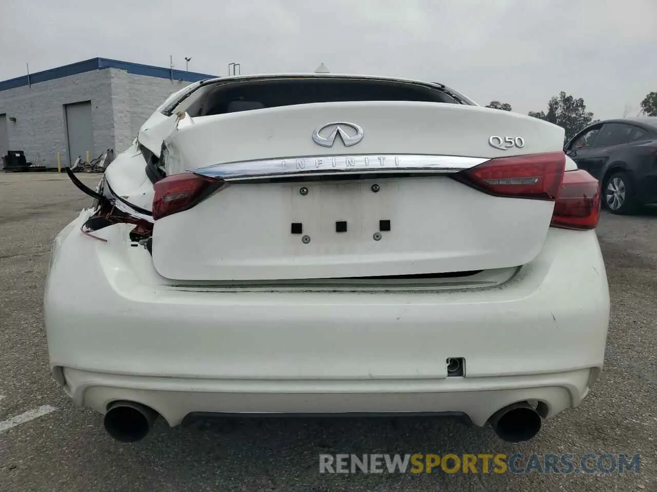 6 Photograph of a damaged car JN1EV7AP3LM207414 INFINITI Q50 2020