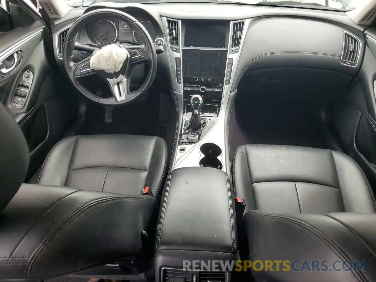 8 Photograph of a damaged car JN1EV7AP3LM207414 INFINITI Q50 2020