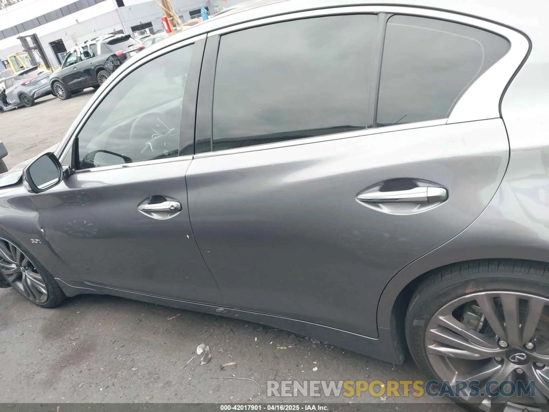 15 Photograph of a damaged car JN1EV7AP3LM208059 INFINITI Q50 2020