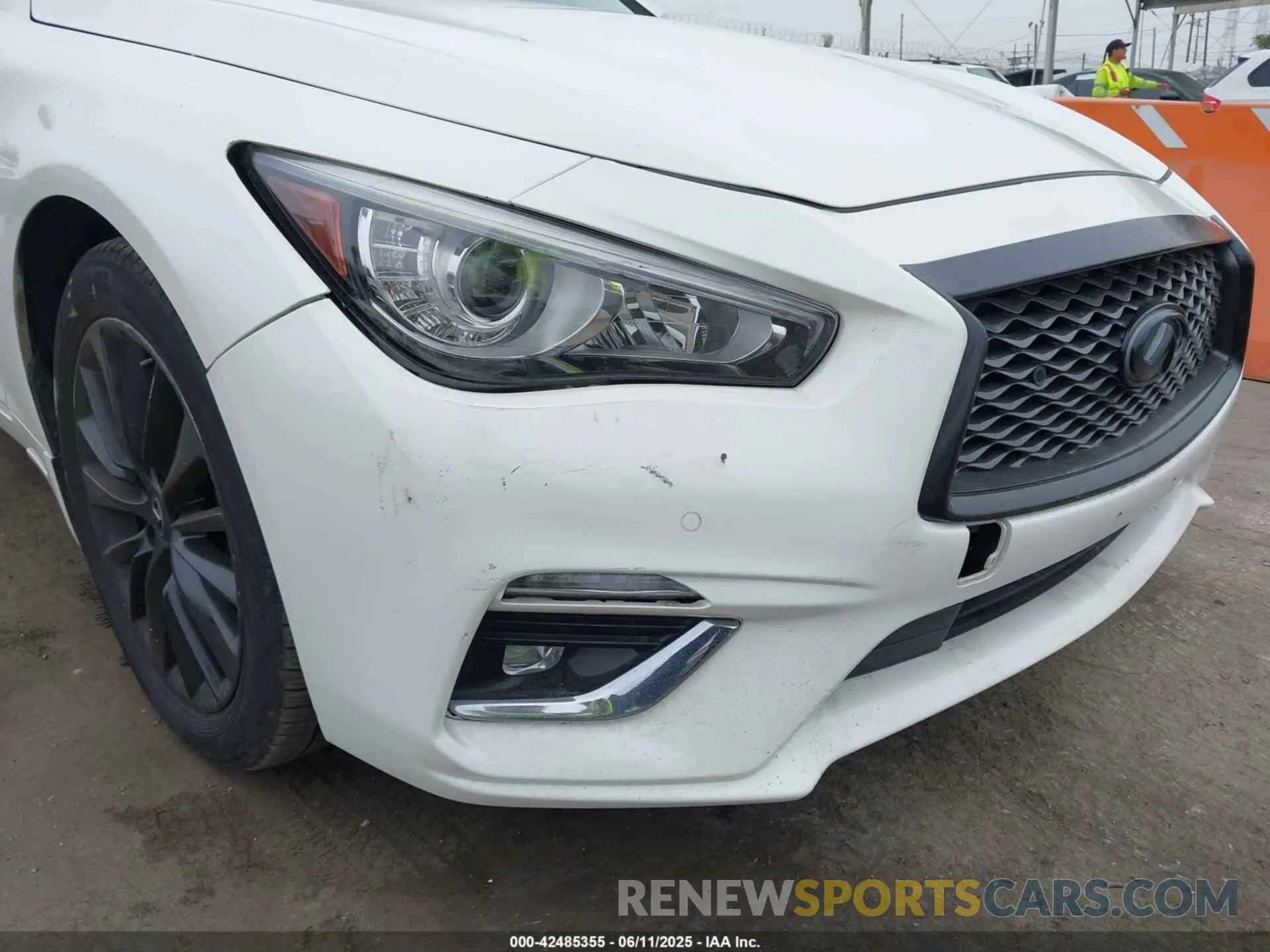 20 Photograph of a damaged car JN1EV7AP4LM202318 INFINITI Q50 2020