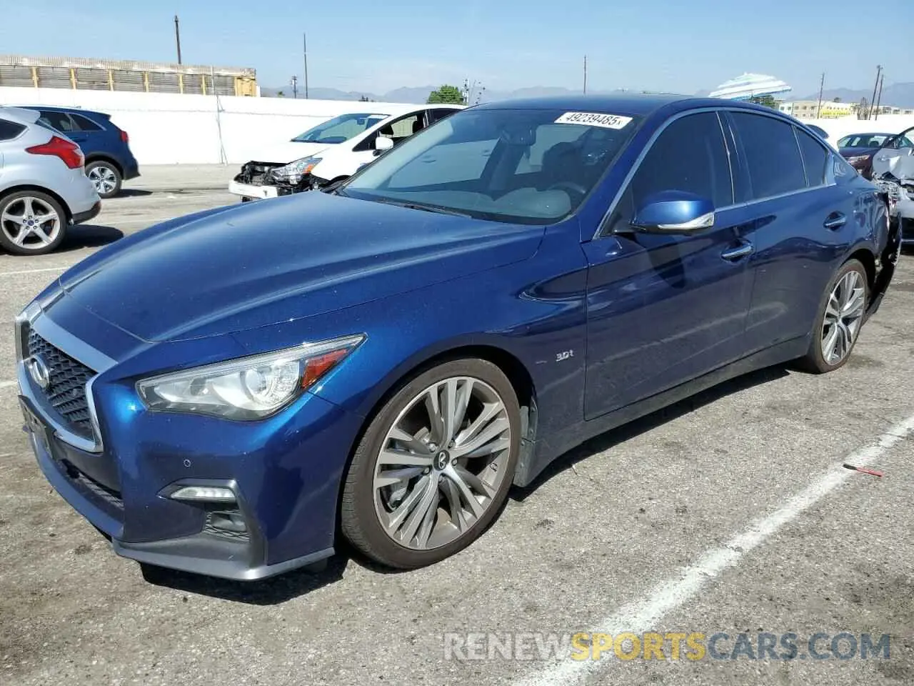 1 Photograph of a damaged car JN1EV7AP4LM208572 INFINITI Q50 2020