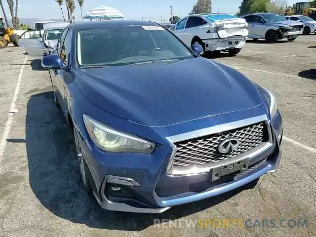 11 Photograph of a damaged car JN1EV7AP4LM208572 INFINITI Q50 2020