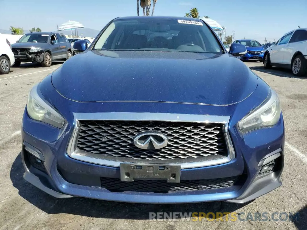 5 Photograph of a damaged car JN1EV7AP4LM208572 INFINITI Q50 2020