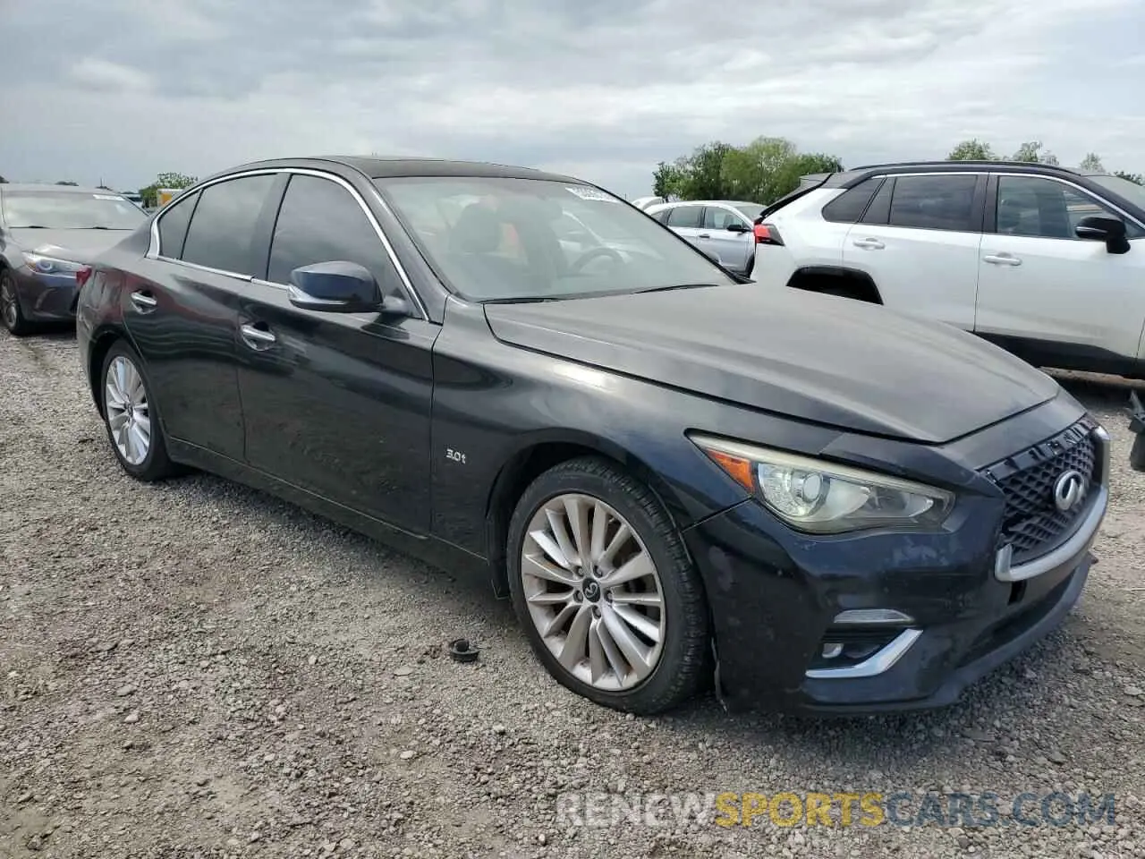 4 Photograph of a damaged car JN1EV7AP5LM200335 INFINITI Q50 2020