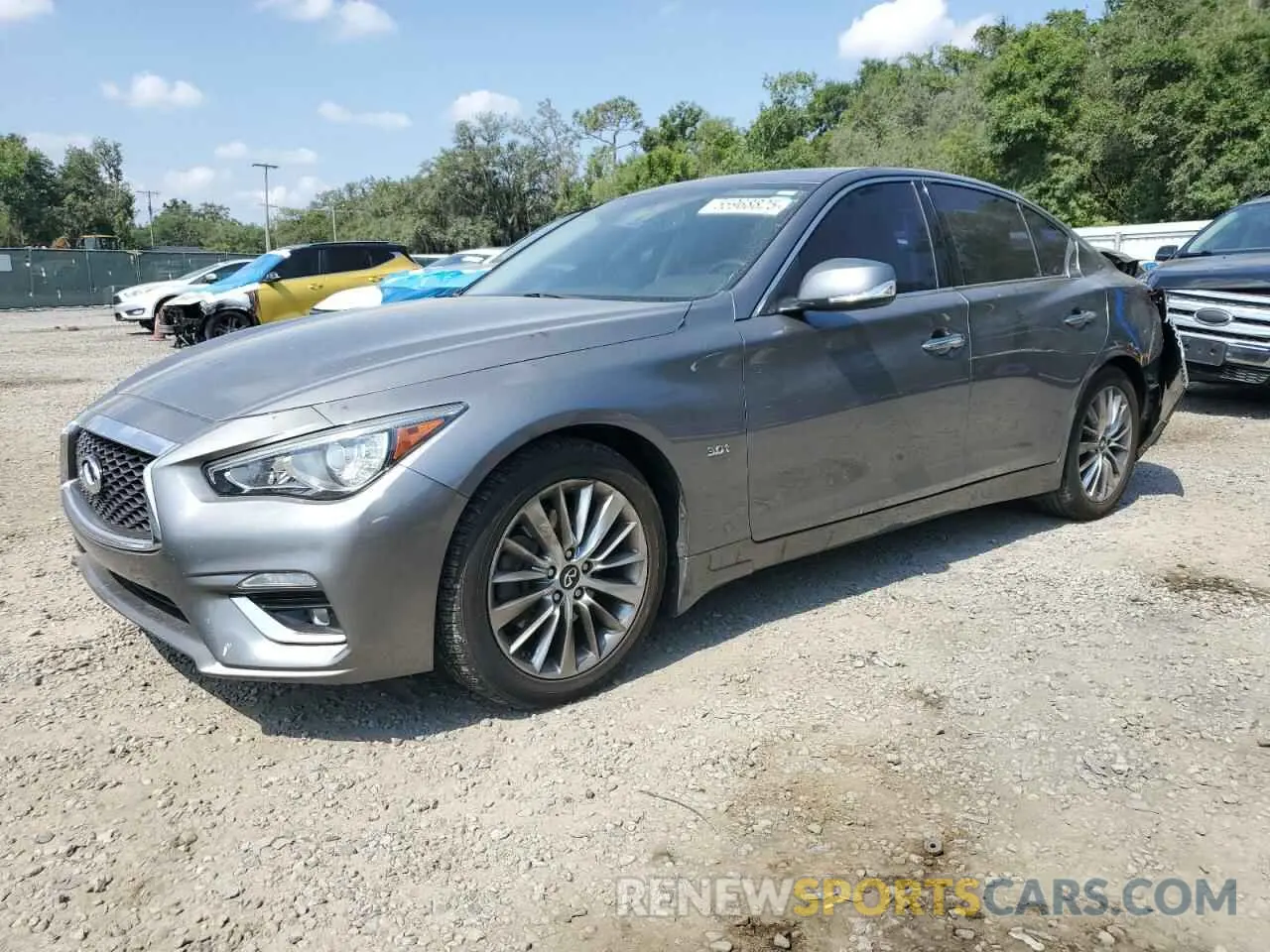 1 Photograph of a damaged car JN1EV7AP5LM201002 INFINITI Q50 2020