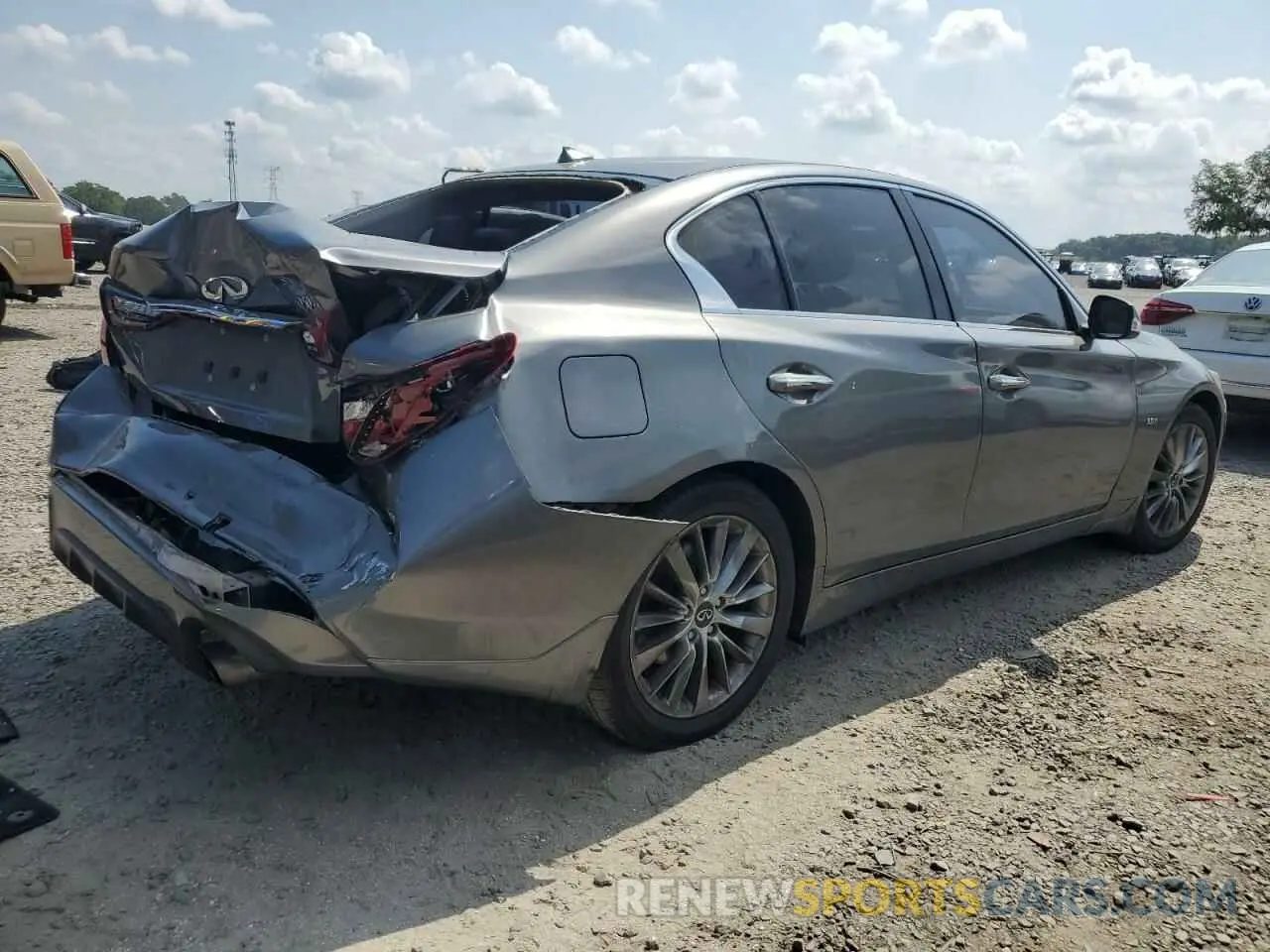 3 Photograph of a damaged car JN1EV7AP5LM201002 INFINITI Q50 2020