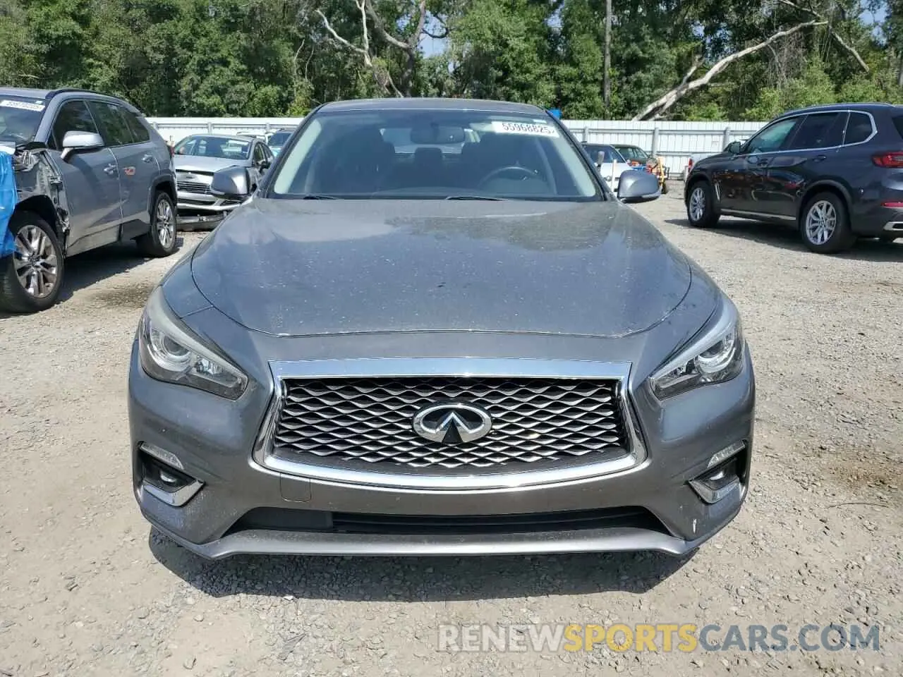5 Photograph of a damaged car JN1EV7AP5LM201002 INFINITI Q50 2020