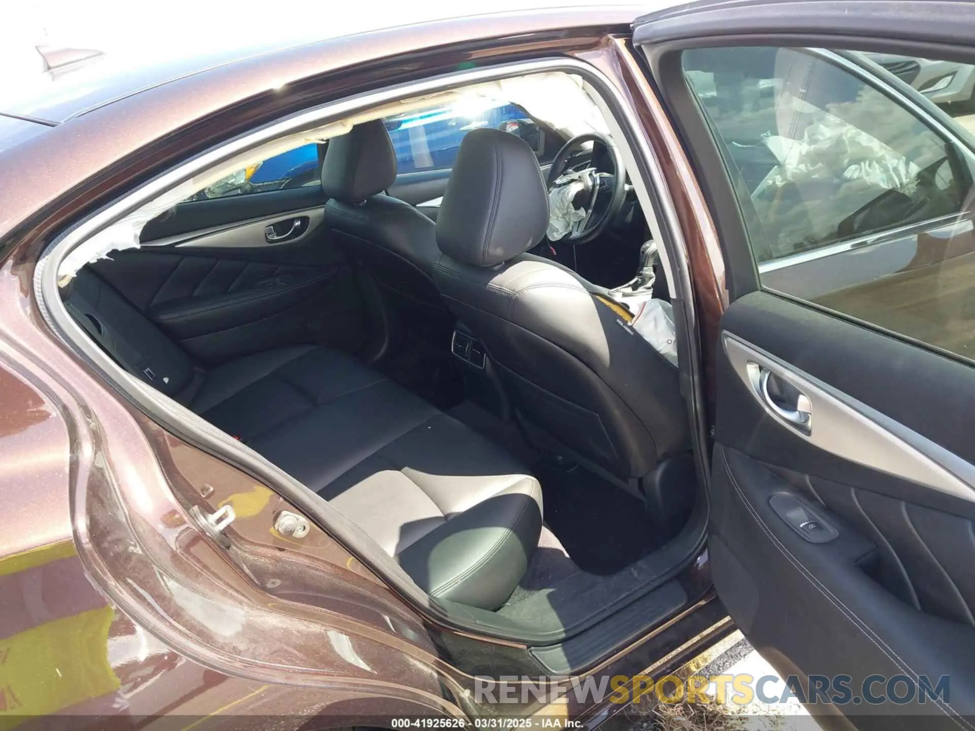 8 Photograph of a damaged car JN1EV7AP5LM204160 INFINITI Q50 2020