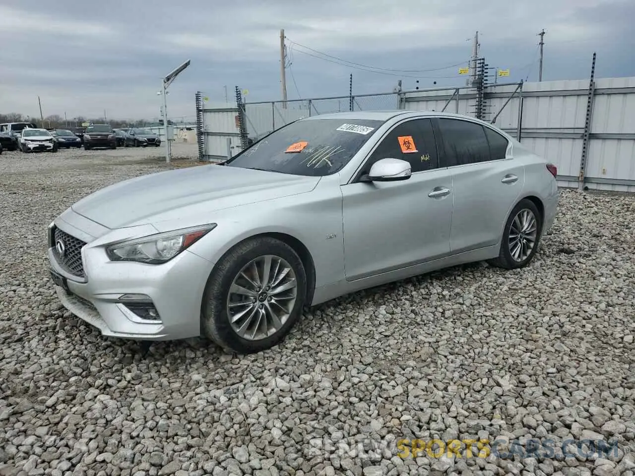 1 Photograph of a damaged car JN1EV7AP5LM206278 INFINITI Q50 2020