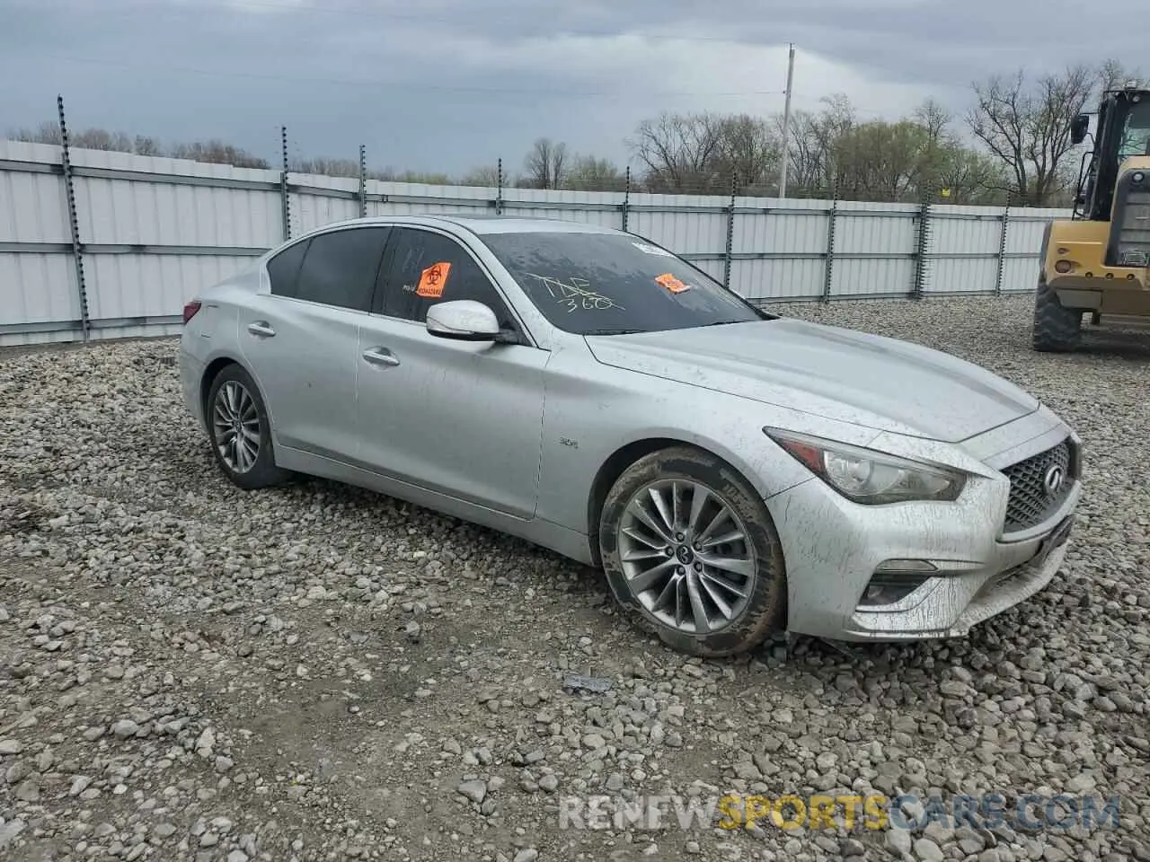 4 Photograph of a damaged car JN1EV7AP5LM206278 INFINITI Q50 2020