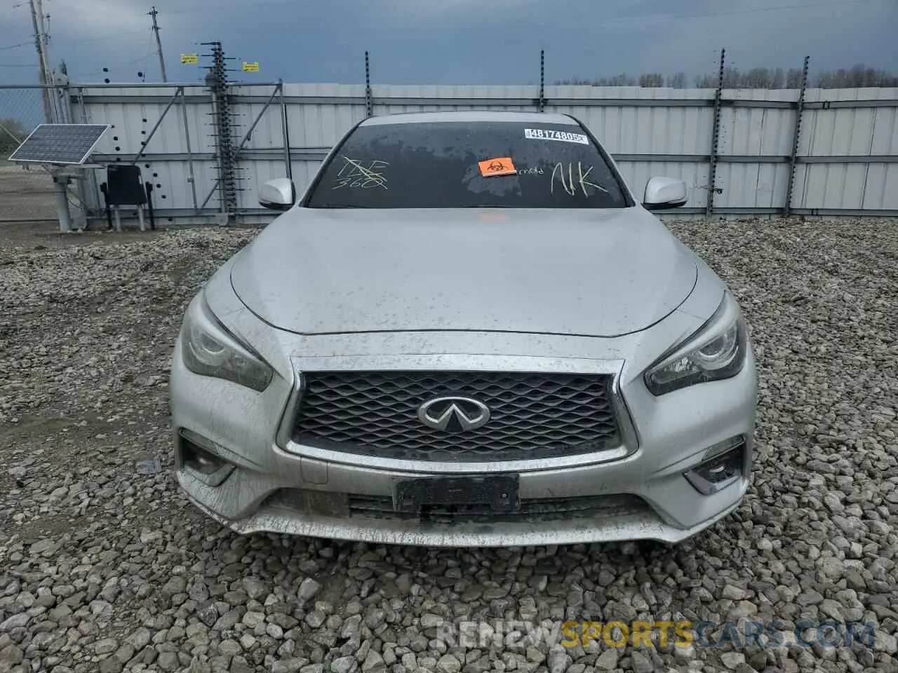 5 Photograph of a damaged car JN1EV7AP5LM206278 INFINITI Q50 2020