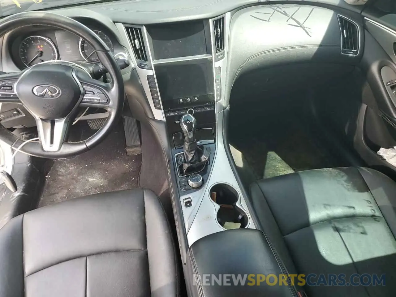 8 Photograph of a damaged car JN1EV7AP5LM206278 INFINITI Q50 2020