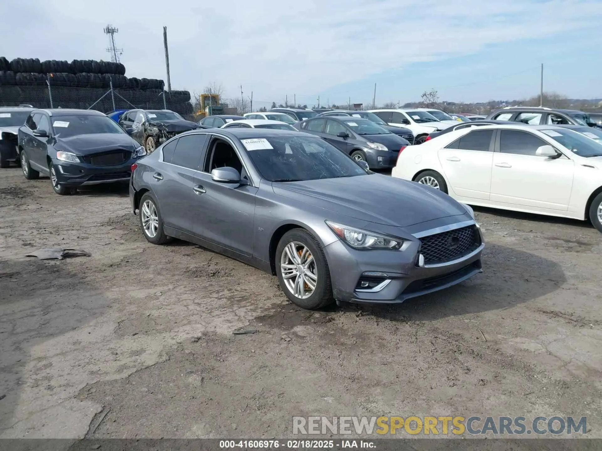 1 Photograph of a damaged car JN1EV7AP5LM206300 INFINITI Q50 2020