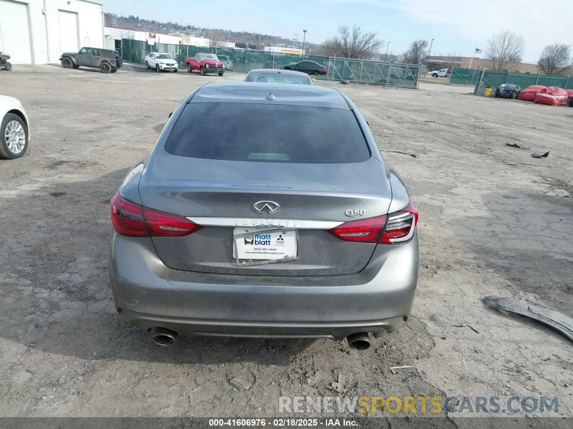 15 Photograph of a damaged car JN1EV7AP5LM206300 INFINITI Q50 2020