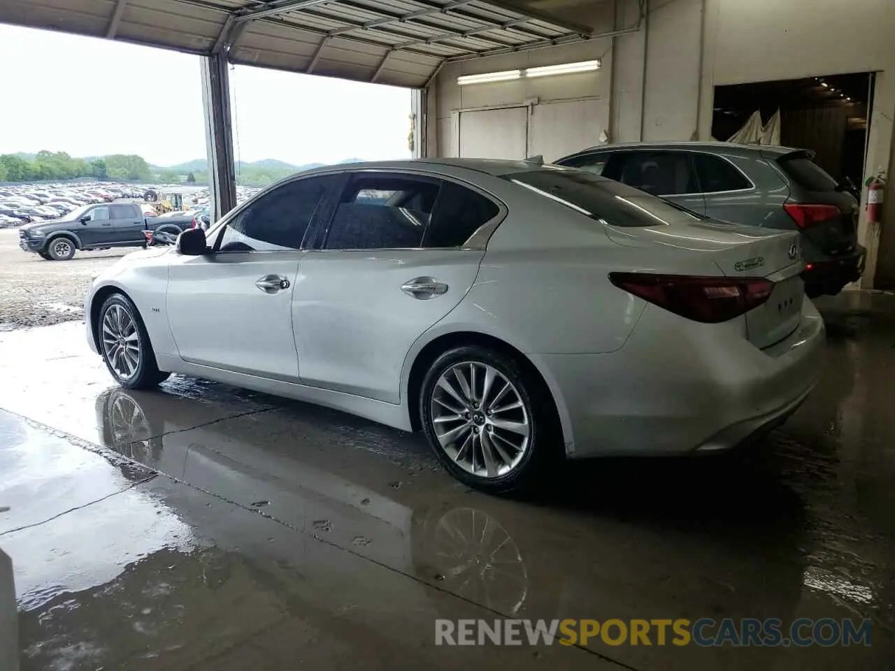 2 Photograph of a damaged car JN1EV7AP5LM206636 INFINITI Q50 2020