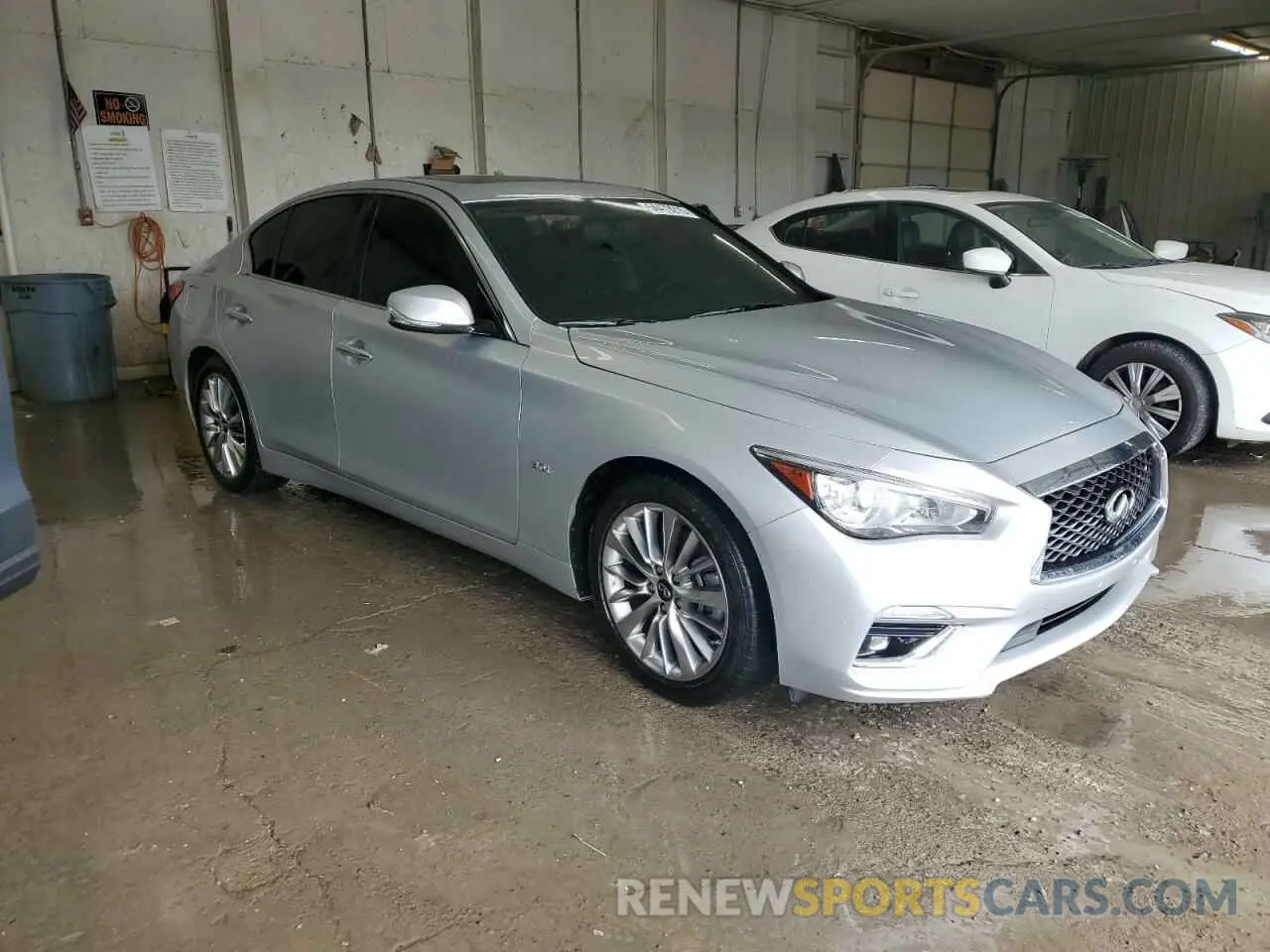 4 Photograph of a damaged car JN1EV7AP5LM206636 INFINITI Q50 2020
