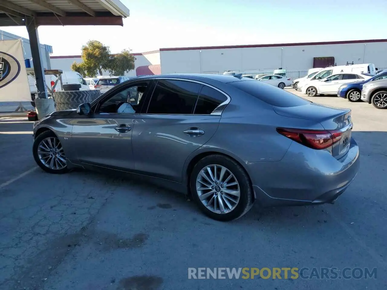 2 Photograph of a damaged car JN1EV7AP5LM208550 INFINITI Q50 2020