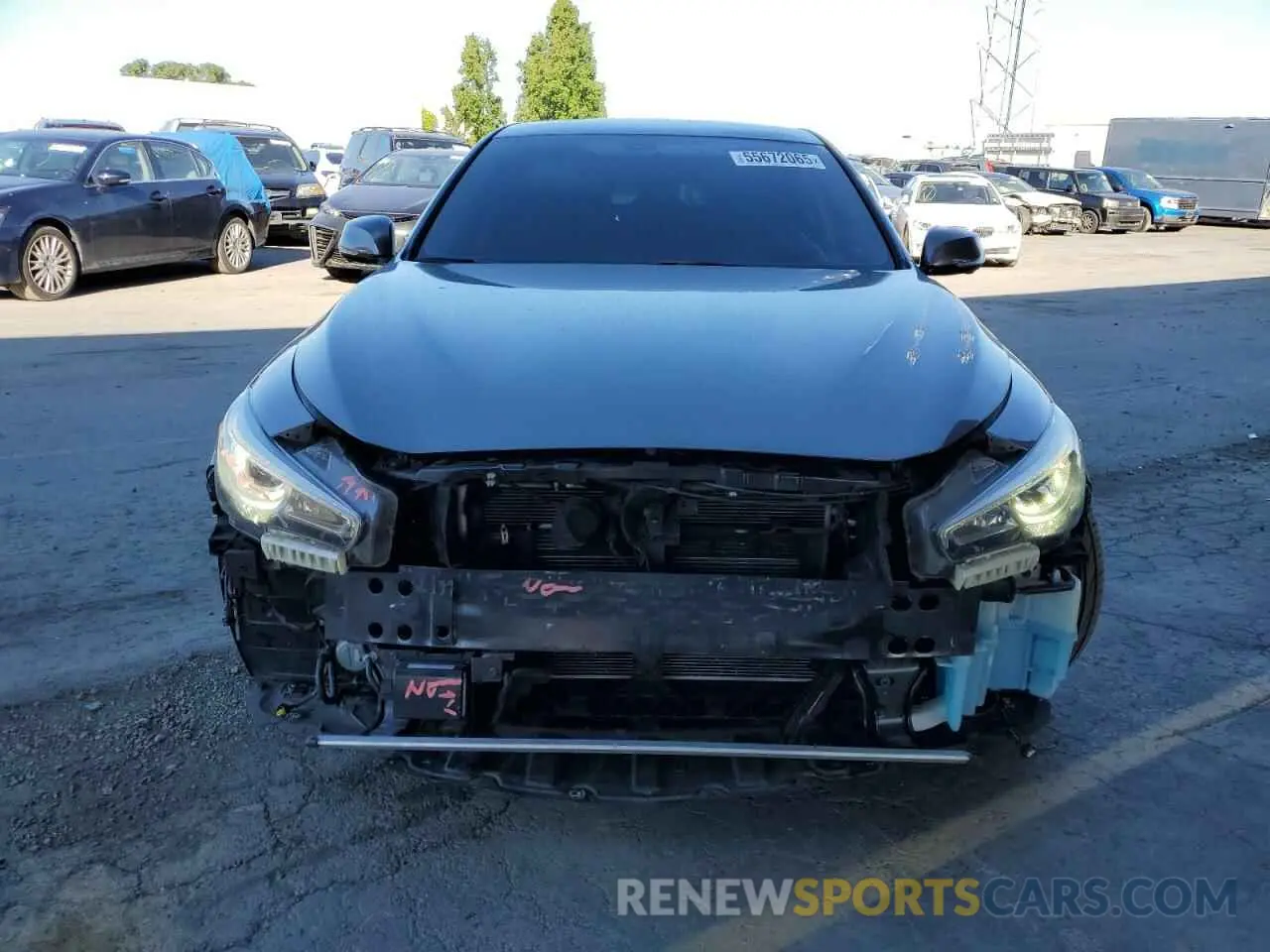 5 Photograph of a damaged car JN1EV7AP5LM208550 INFINITI Q50 2020