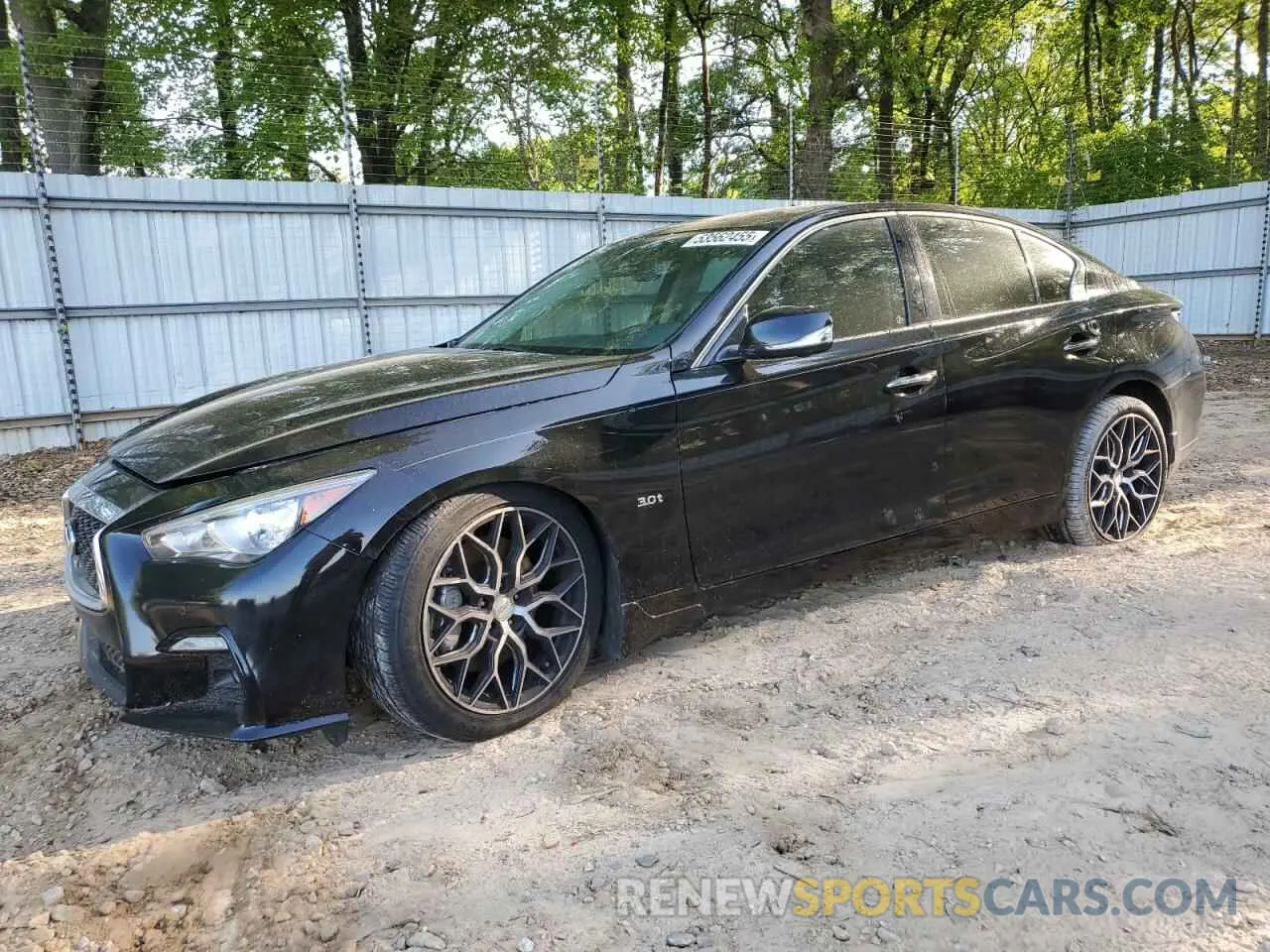 1 Photograph of a damaged car JN1EV7AP6LM201882 INFINITI Q50 2020