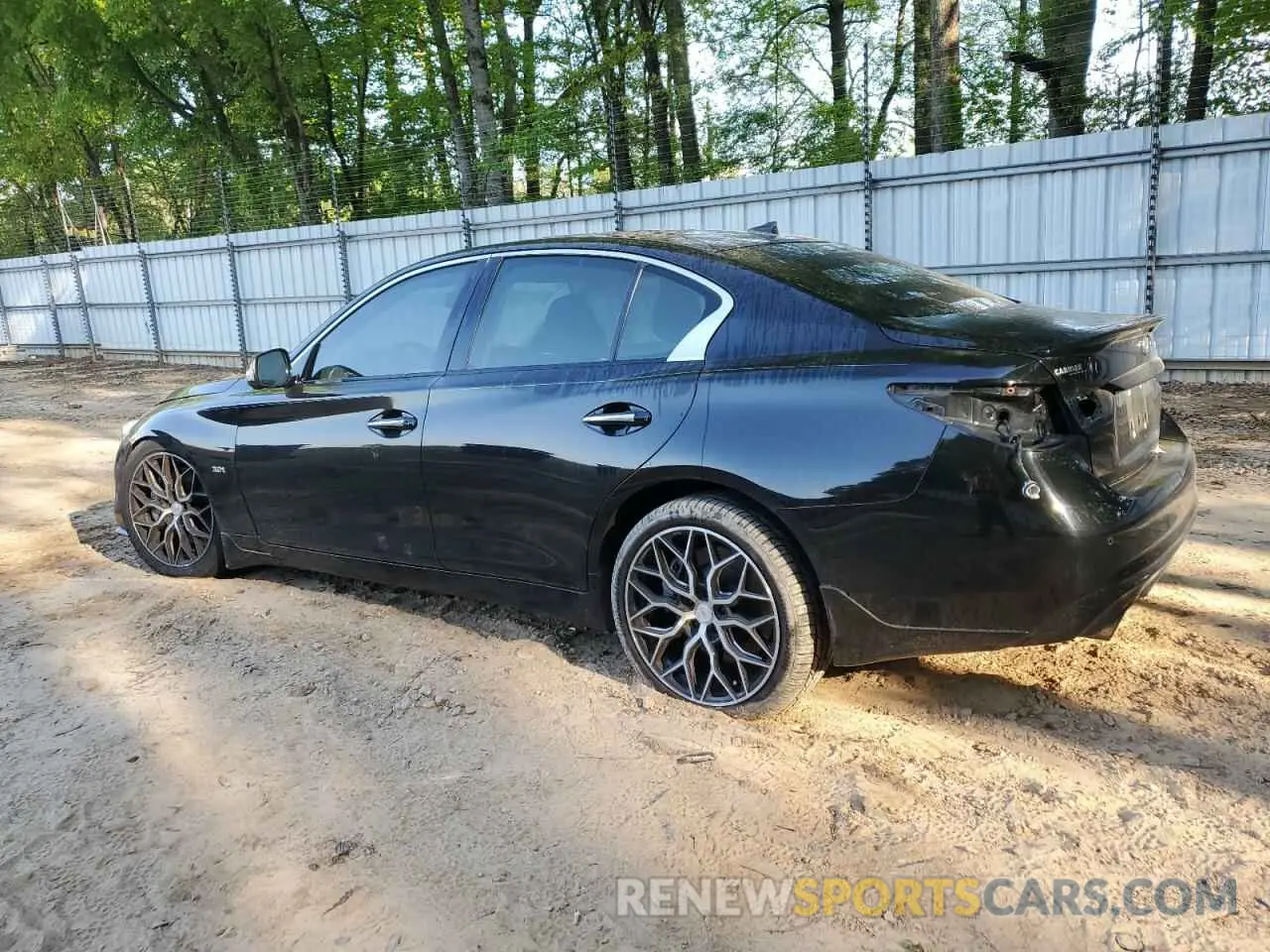 2 Photograph of a damaged car JN1EV7AP6LM201882 INFINITI Q50 2020