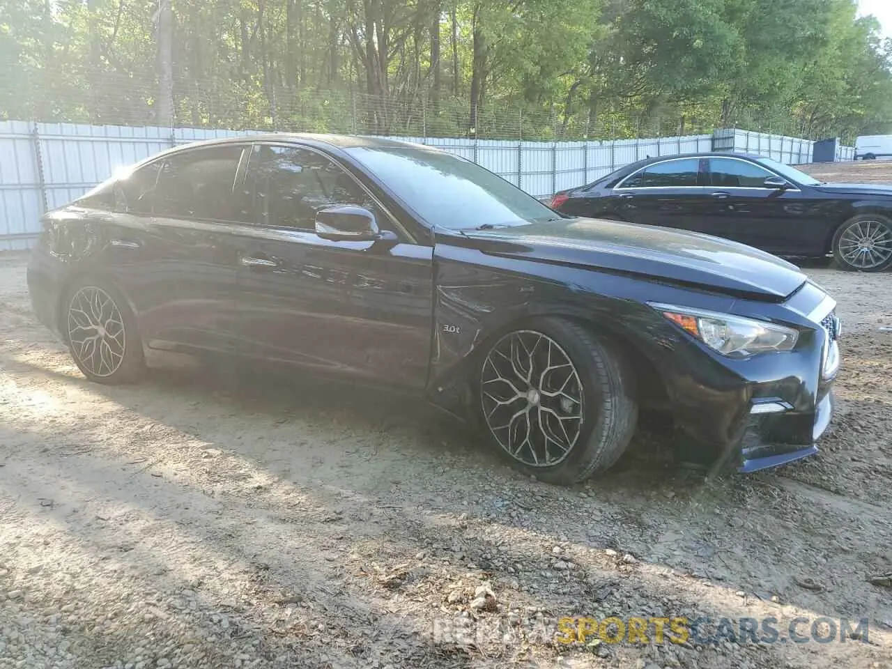 4 Photograph of a damaged car JN1EV7AP6LM201882 INFINITI Q50 2020