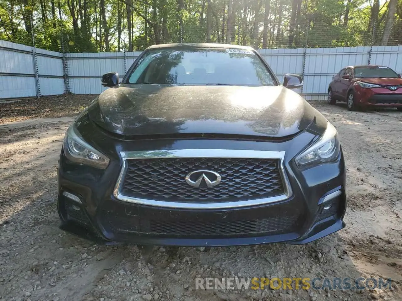 5 Photograph of a damaged car JN1EV7AP6LM201882 INFINITI Q50 2020