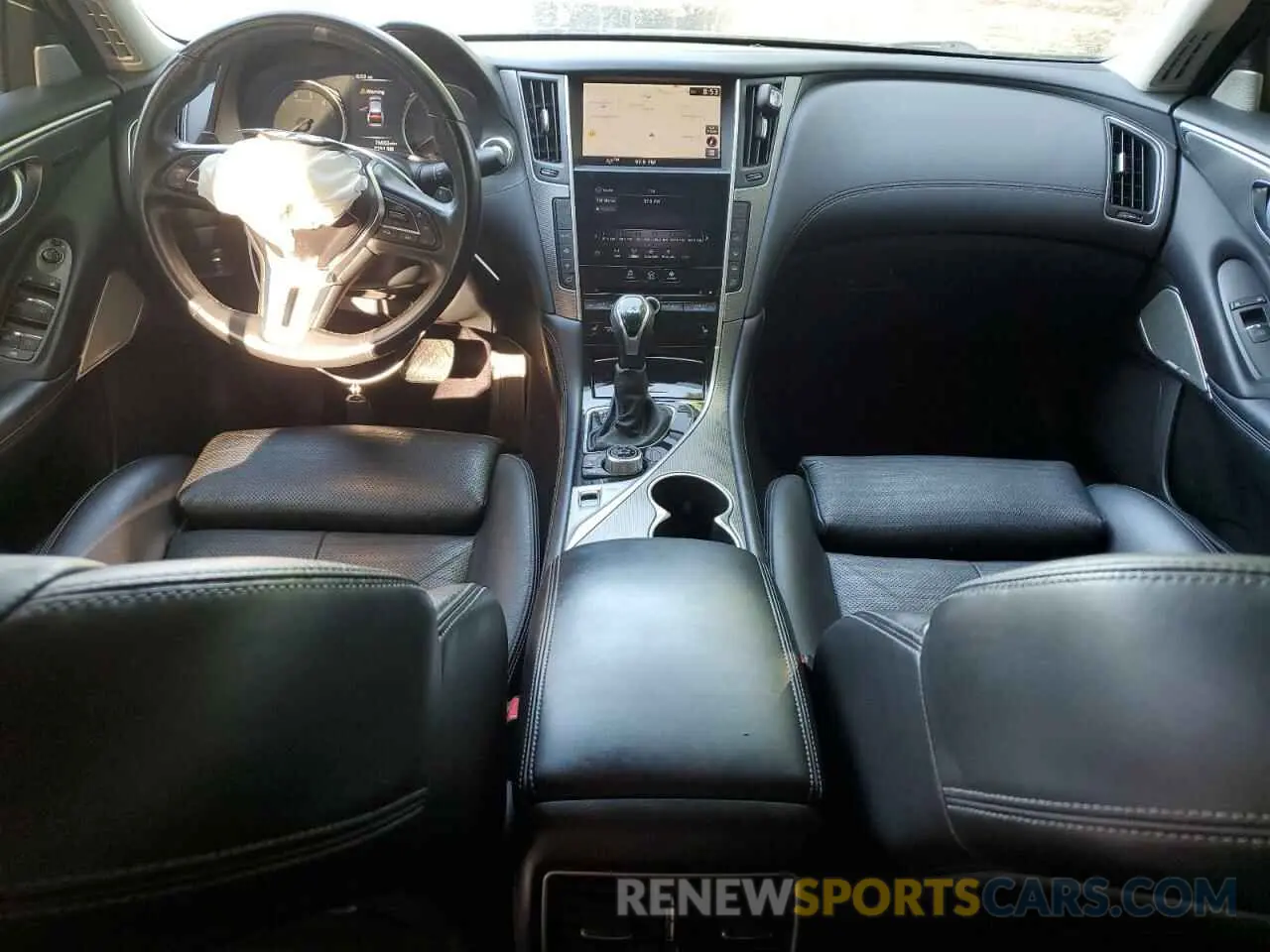 8 Photograph of a damaged car JN1EV7AP6LM201882 INFINITI Q50 2020