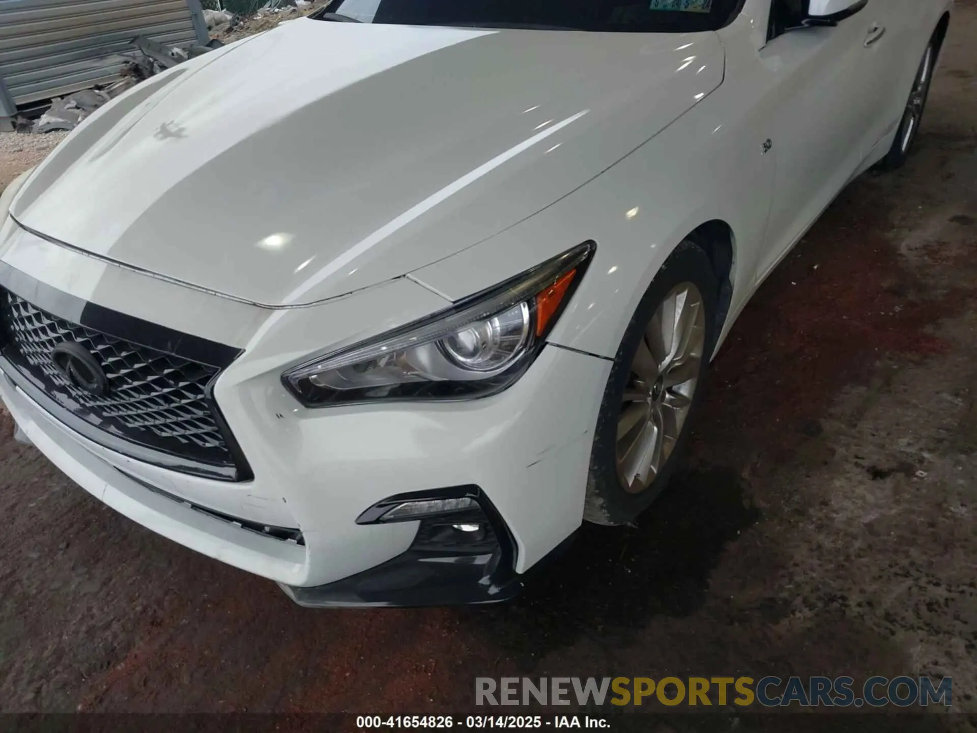 19 Photograph of a damaged car JN1EV7AP6LM204474 INFINITI Q50 2020