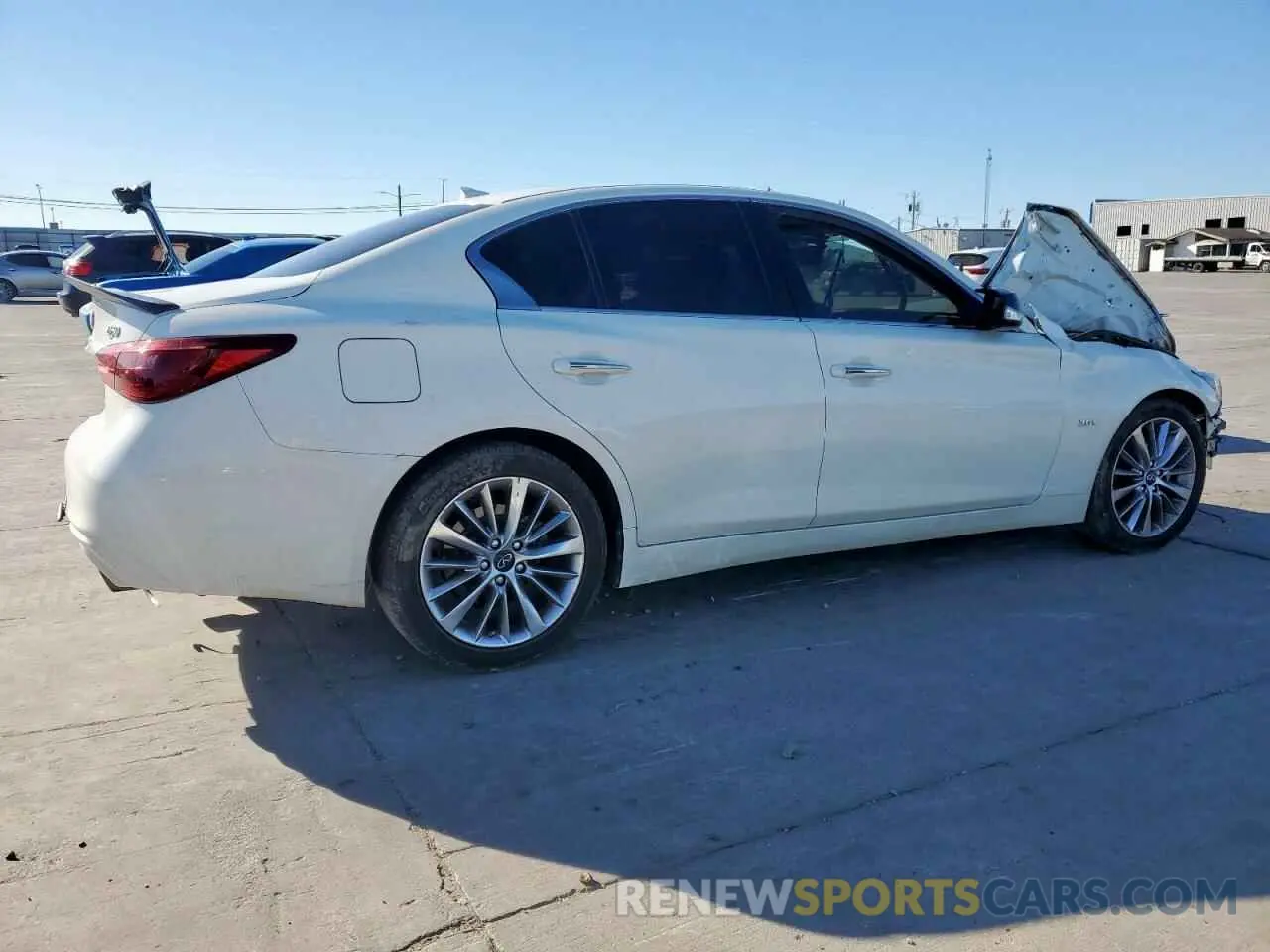 3 Photograph of a damaged car JN1EV7AP6LM206273 INFINITI Q50 2020