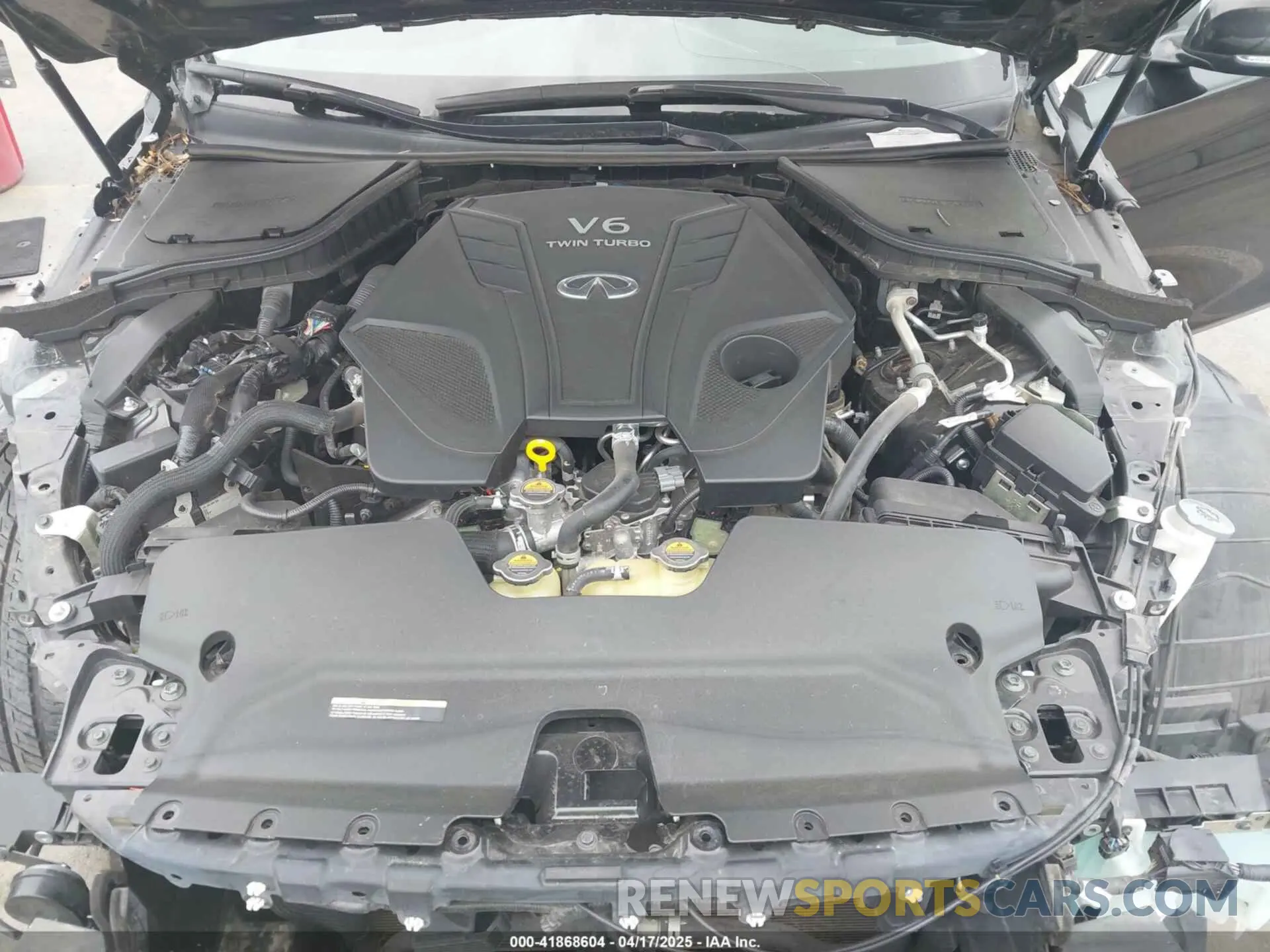10 Photograph of a damaged car JN1EV7AP6LM206614 INFINITI Q50 2020