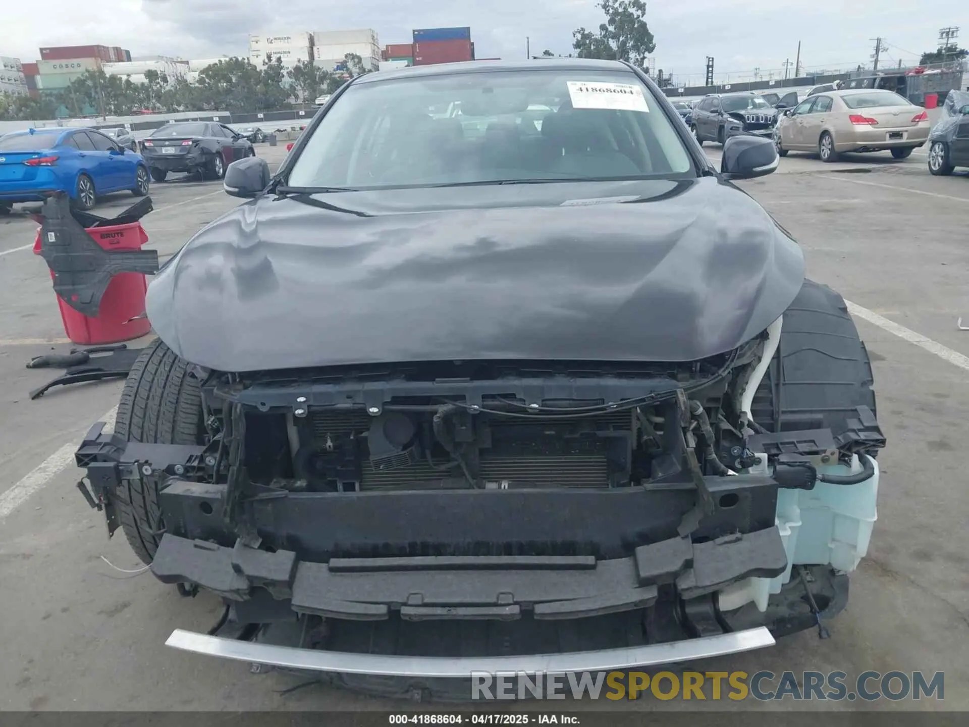 11 Photograph of a damaged car JN1EV7AP6LM206614 INFINITI Q50 2020