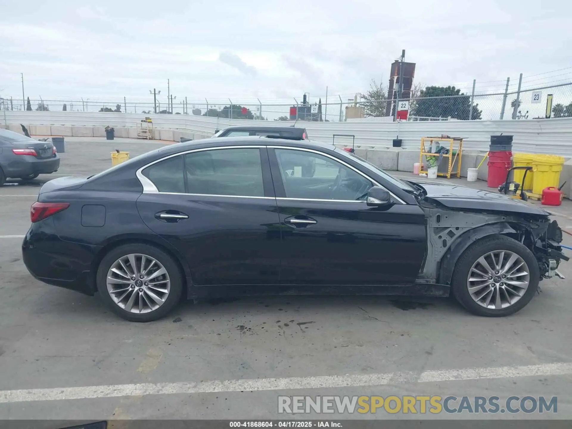 12 Photograph of a damaged car JN1EV7AP6LM206614 INFINITI Q50 2020