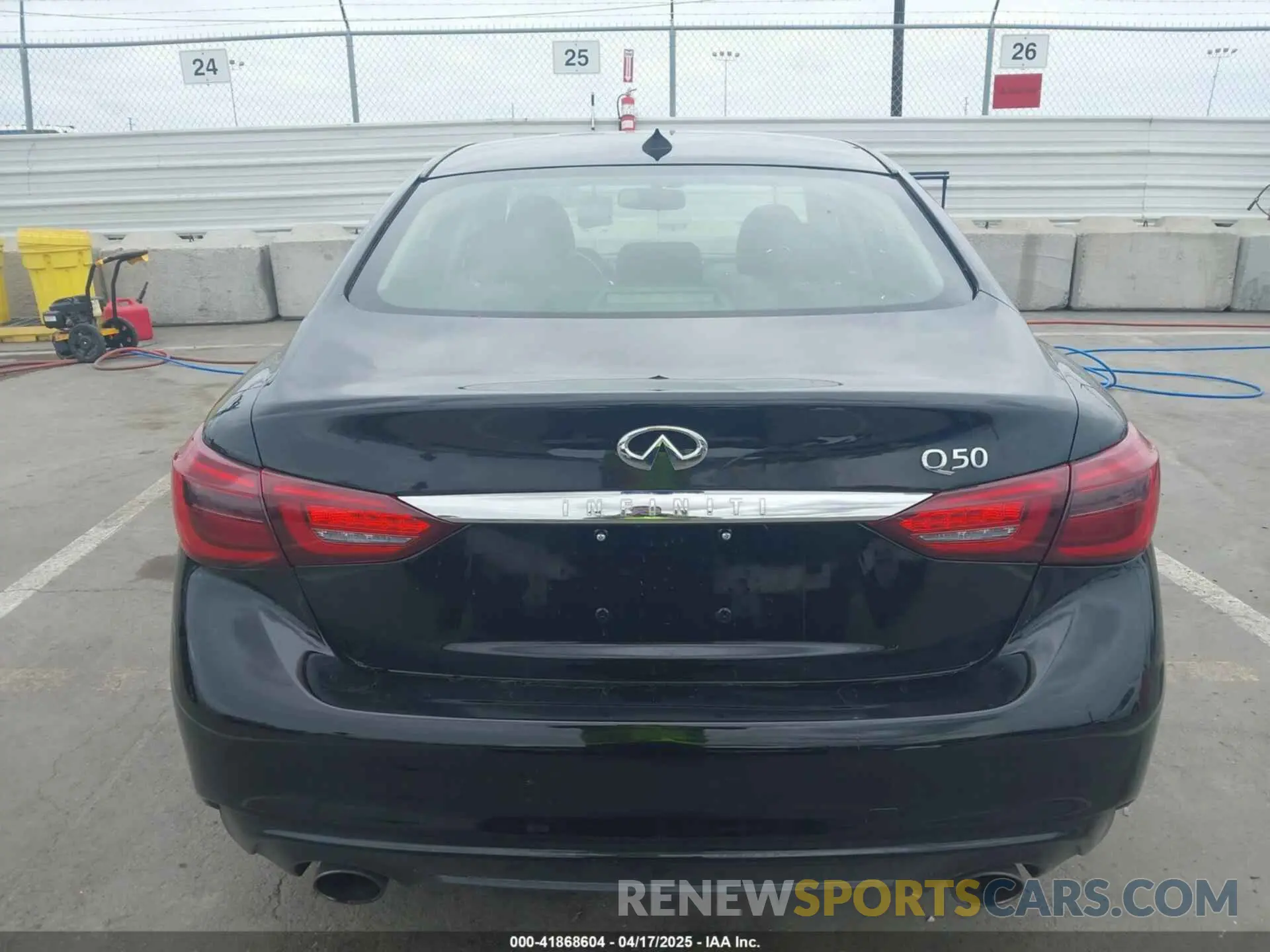 15 Photograph of a damaged car JN1EV7AP6LM206614 INFINITI Q50 2020