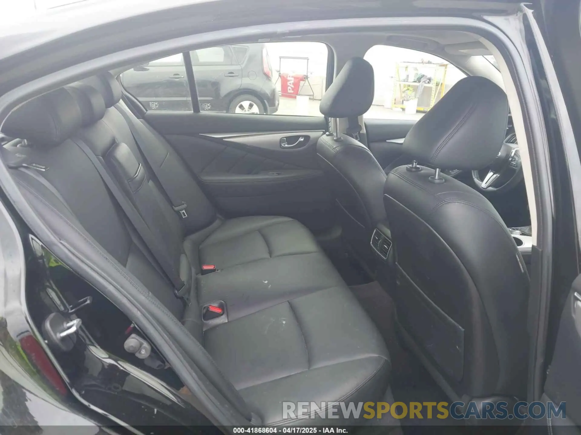8 Photograph of a damaged car JN1EV7AP6LM206614 INFINITI Q50 2020