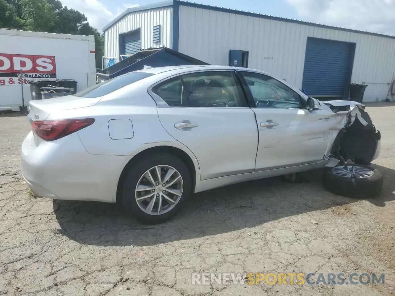 3 Photograph of a damaged car JN1EV7AP6LM207293 INFINITI Q50 2020