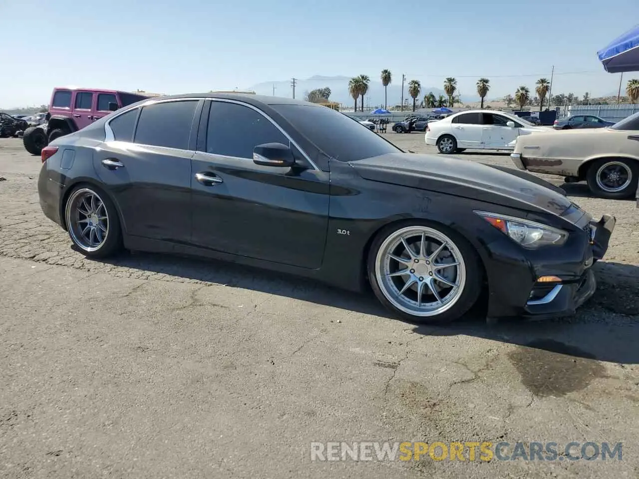 4 Photograph of a damaged car JN1EV7AP7LM202944 INFINITI Q50 2020