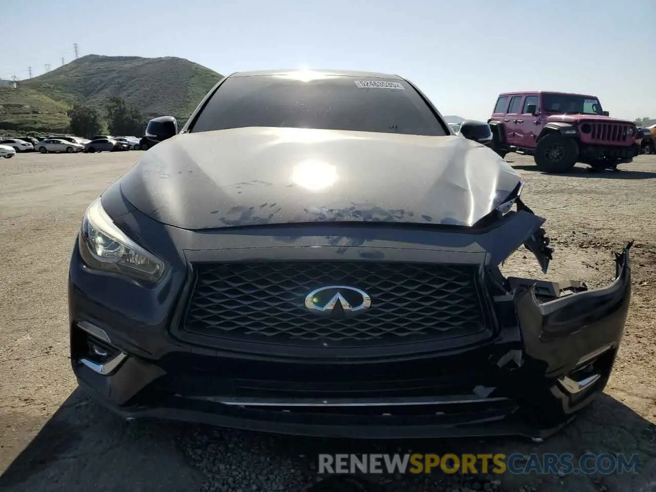 5 Photograph of a damaged car JN1EV7AP7LM202944 INFINITI Q50 2020