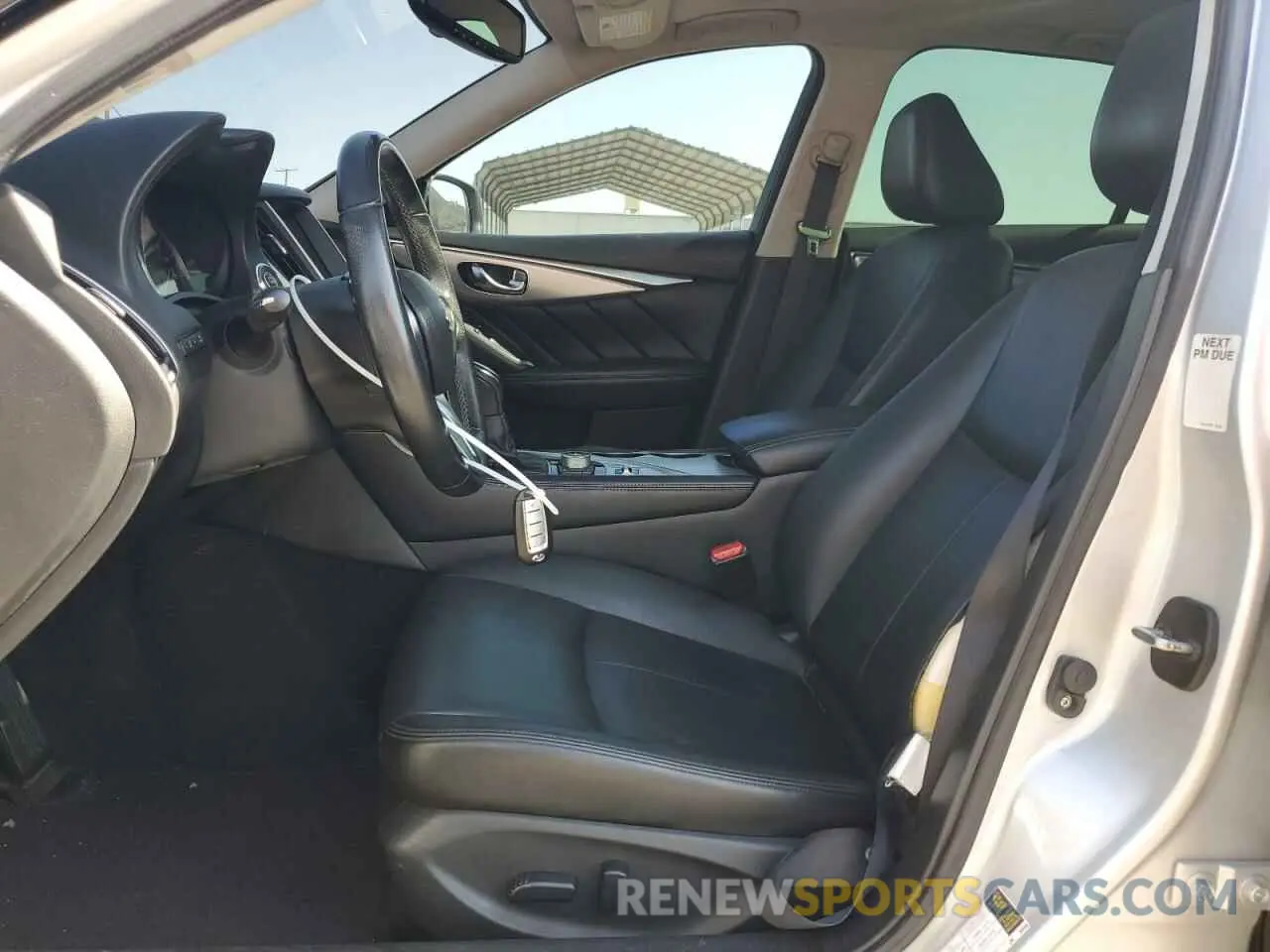 7 Photograph of a damaged car JN1EV7AP7LM202944 INFINITI Q50 2020