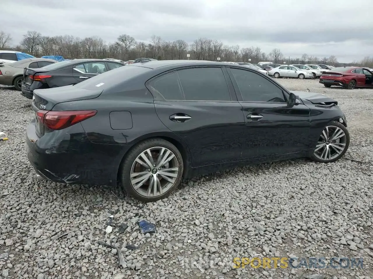 3 Photograph of a damaged car JN1EV7AP7LM205102 INFINITI Q50 2020