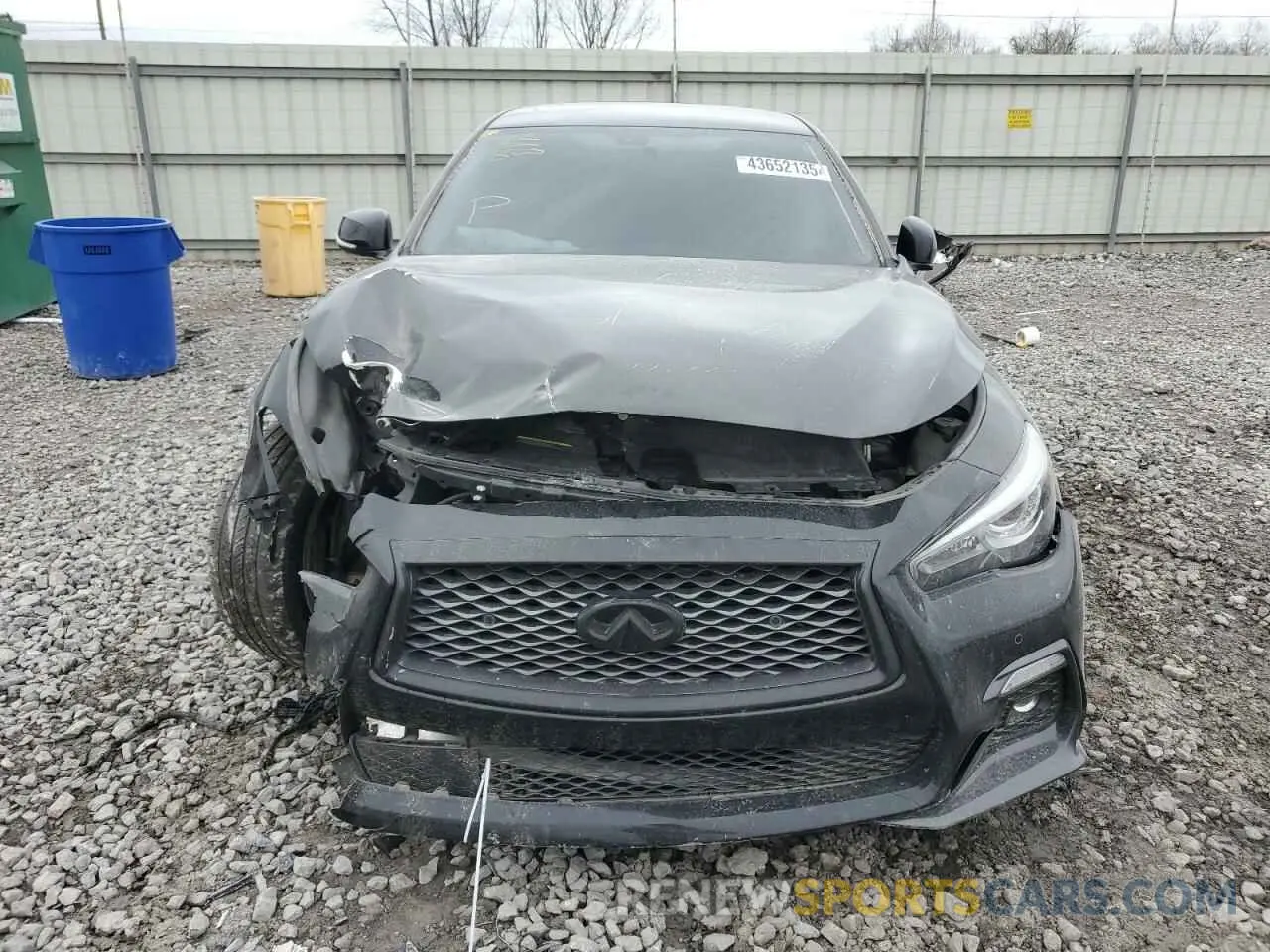 5 Photograph of a damaged car JN1EV7AP7LM205102 INFINITI Q50 2020