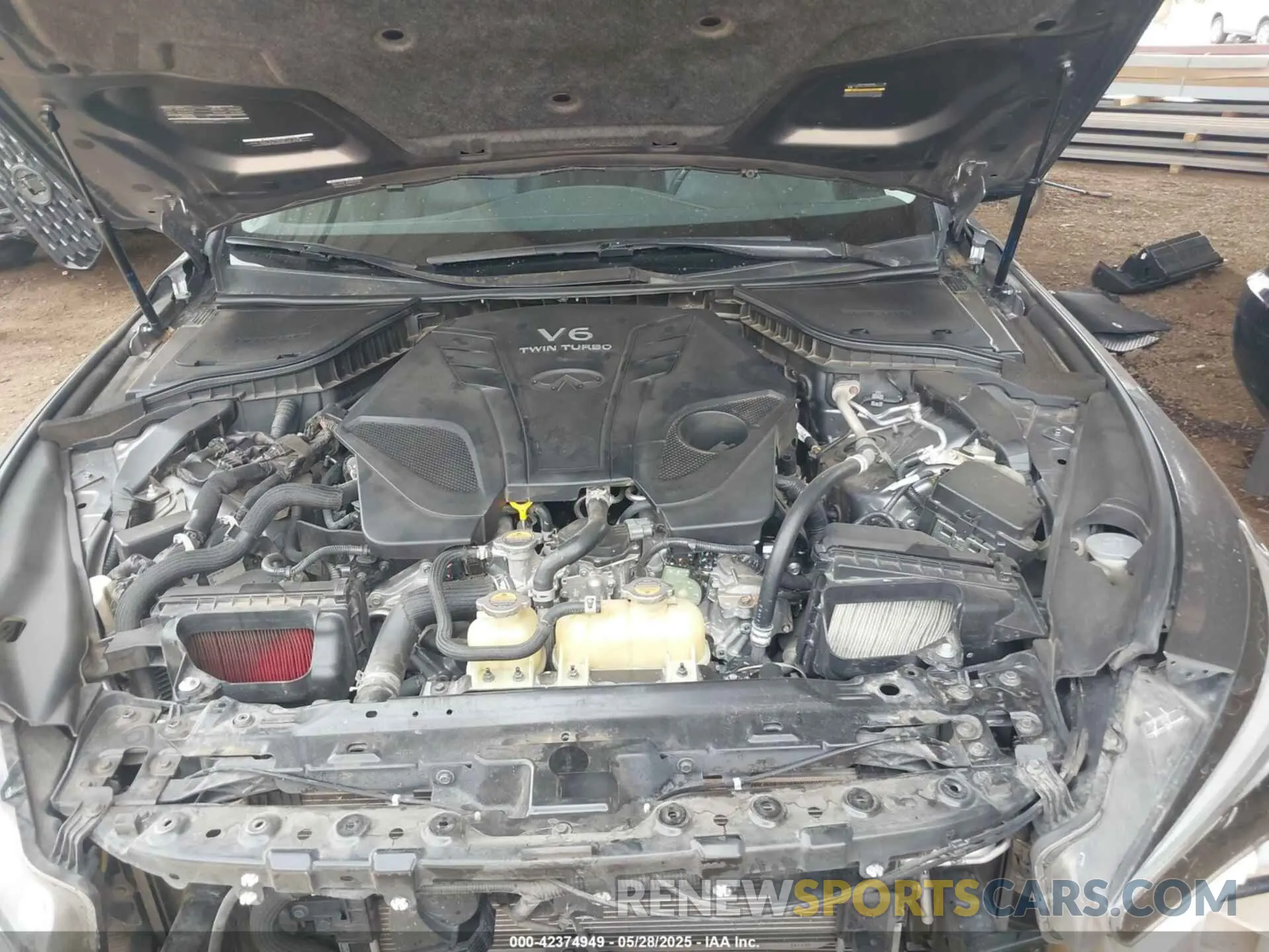 10 Photograph of a damaged car JN1EV7AP7LM208498 INFINITI Q50 2020