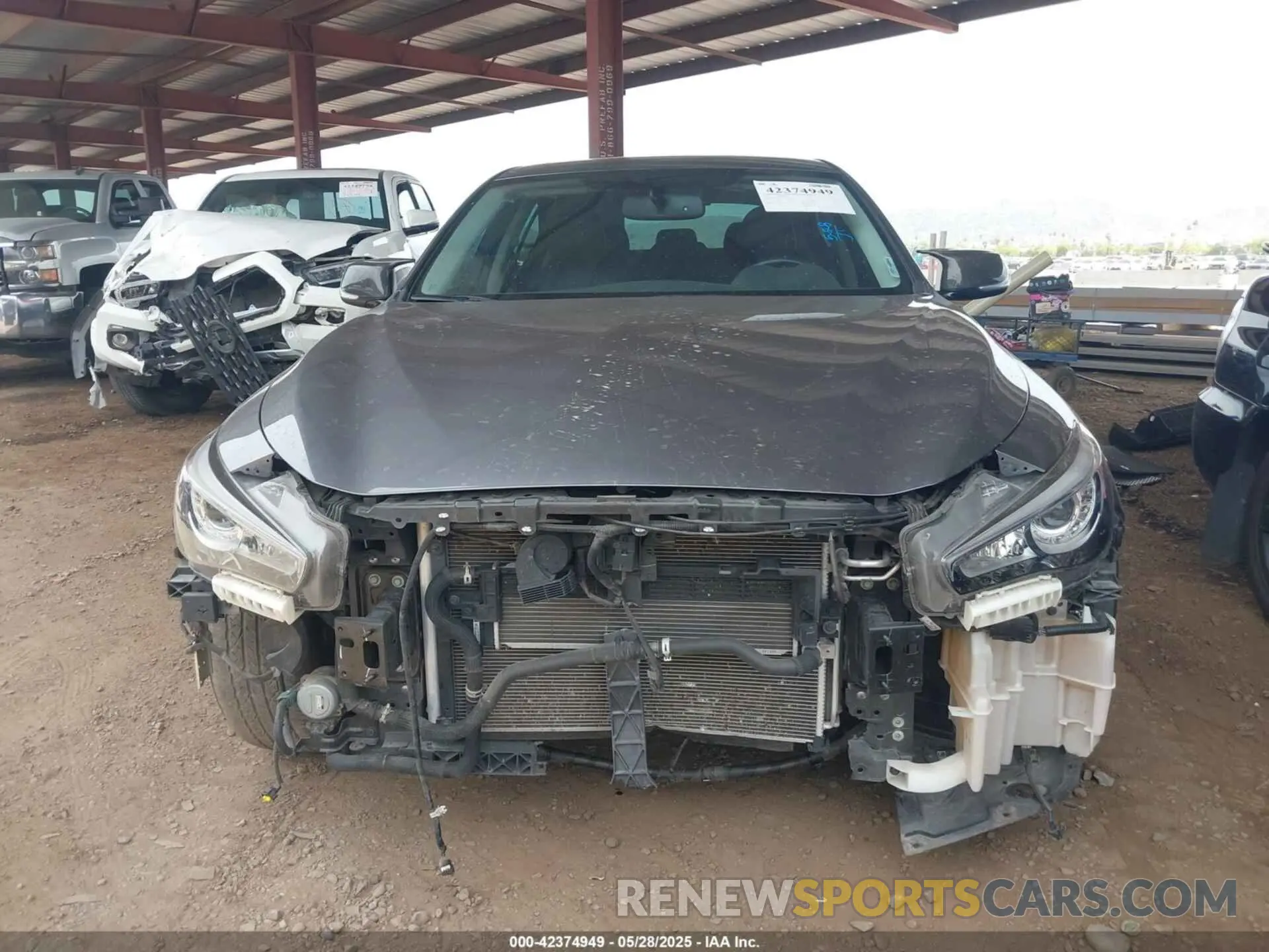 13 Photograph of a damaged car JN1EV7AP7LM208498 INFINITI Q50 2020